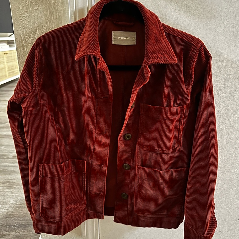 Everlane Women’s Rust Corduroy Jacket